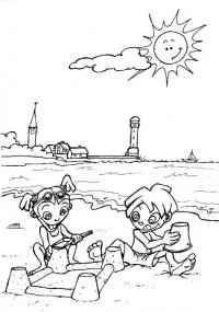 Sunset Coloring Pages 55
