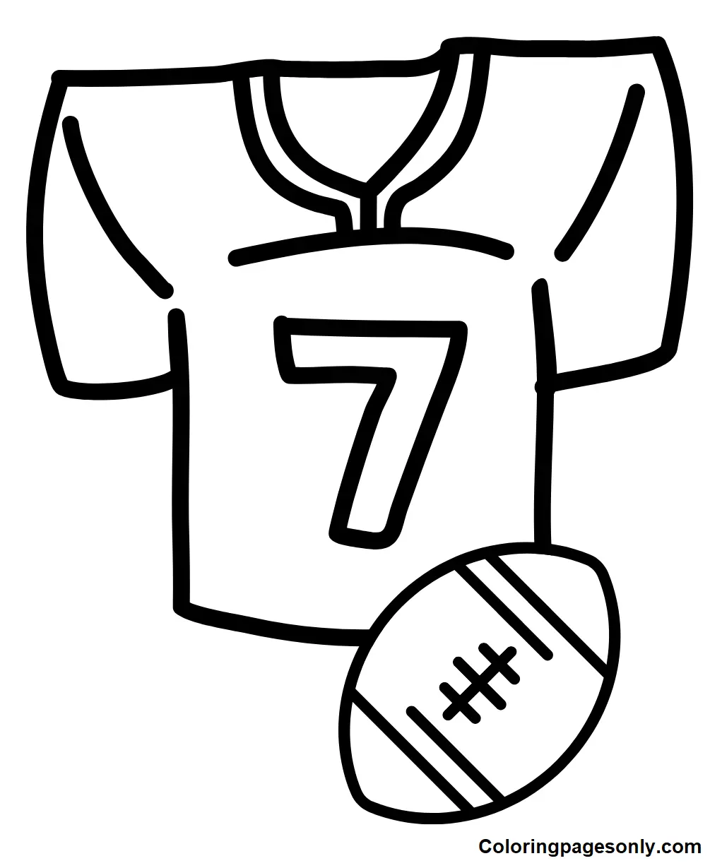 Desenhos de Super Bowl 2023 Para Colorir 18