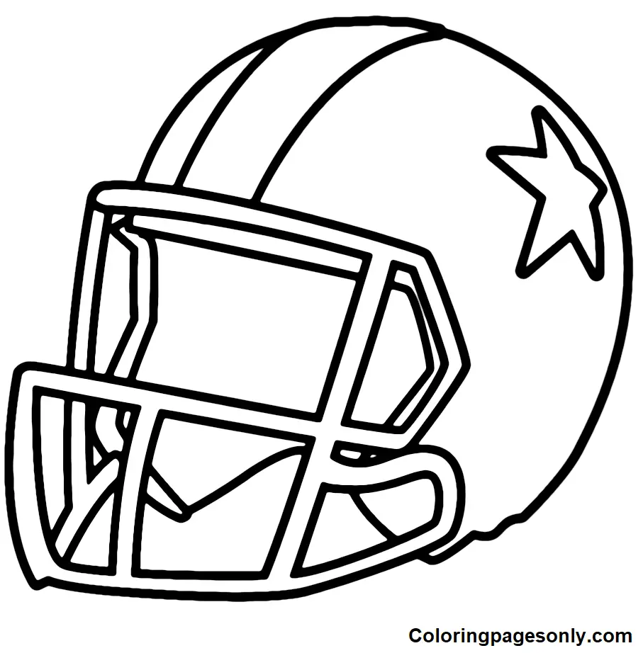 Desenhos de Super Bowl 2023 Para Colorir 30