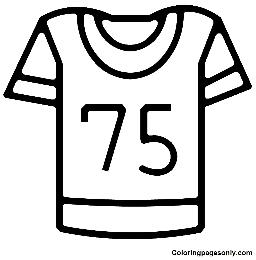 Desenhos de Super Bowl 2023 Para Colorir 9