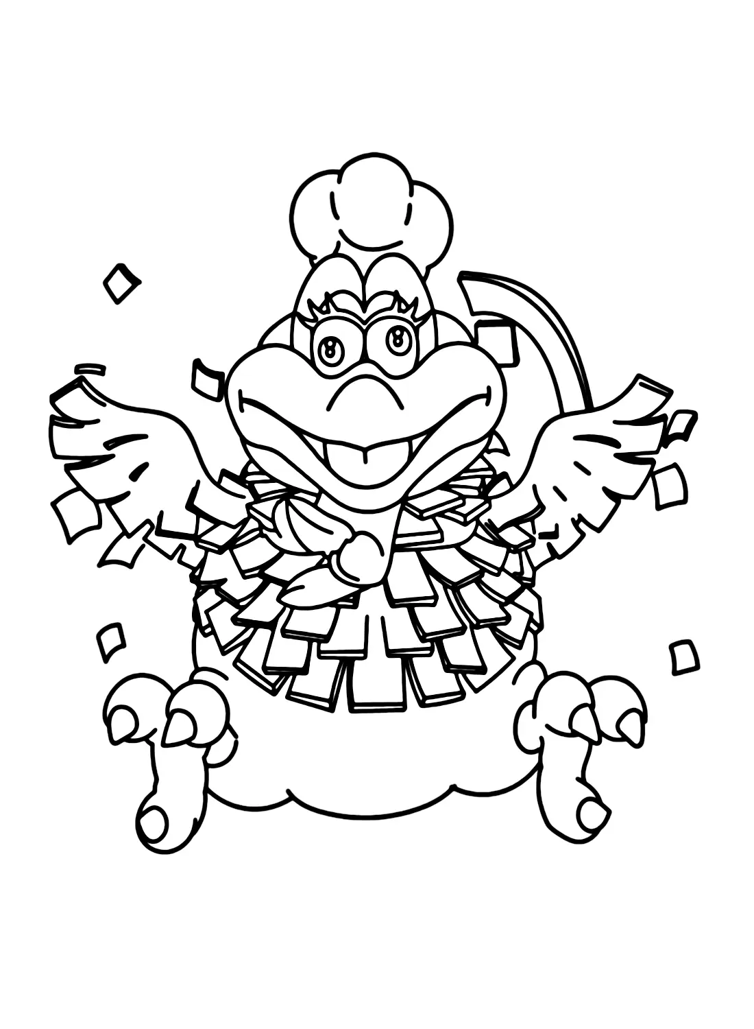 Desenhos de Super Mario Odyssey Para Colorir 17