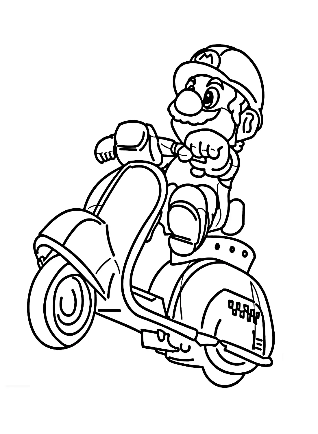 Desenhos de Super Mario Odyssey Para Colorir 18