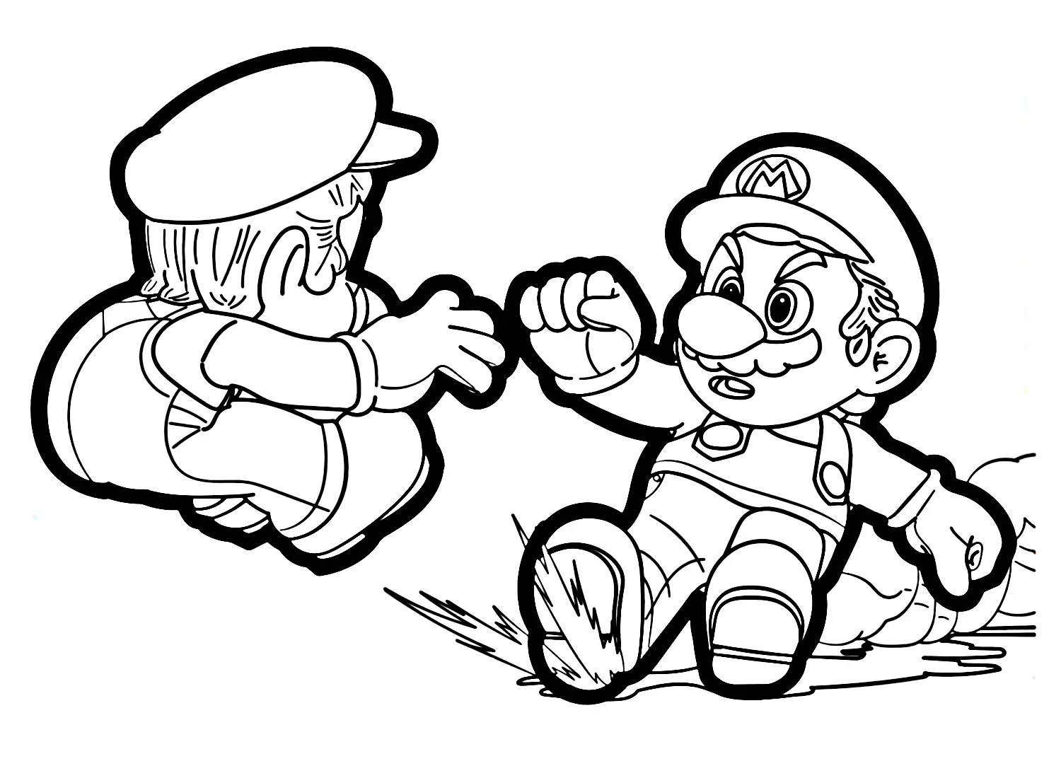 Ausmalbilder Super Mario Odyssey 22