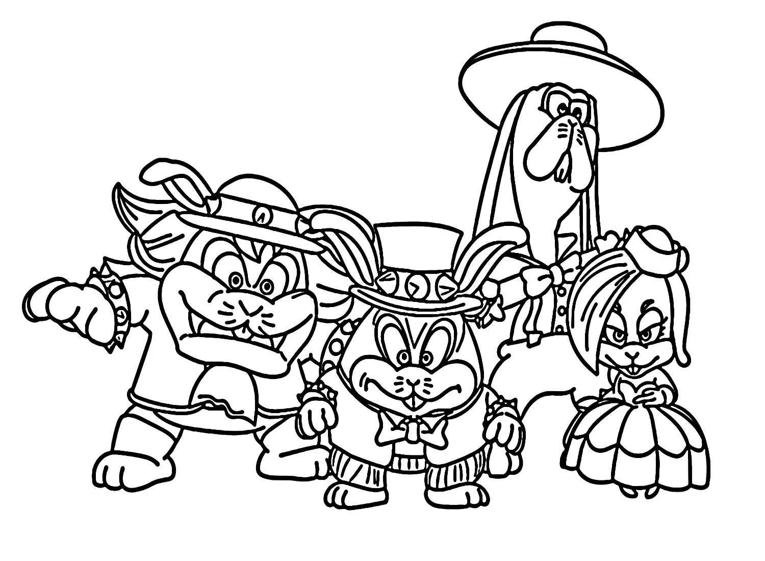 Desenhos de Super Mario Odyssey Para Colorir 5
