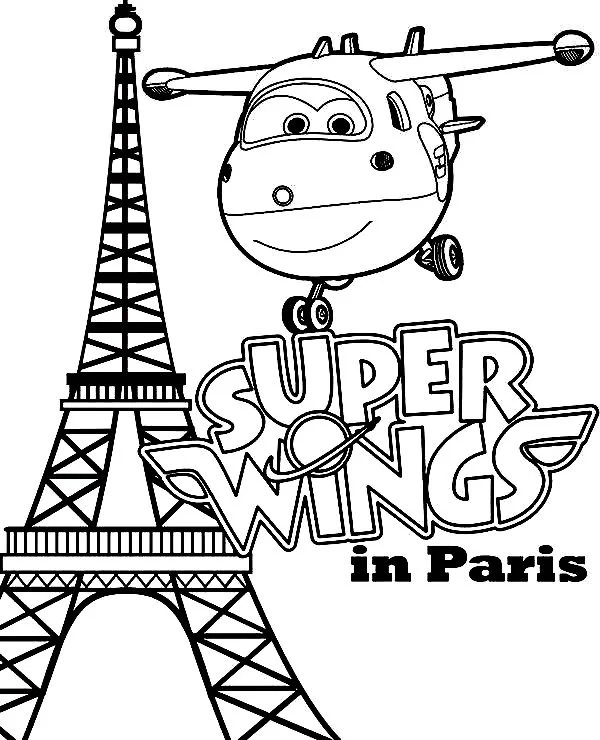 Super Wings Coloring Pages 25