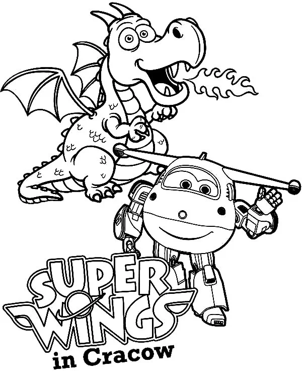 Super Wings Coloring Pages 27