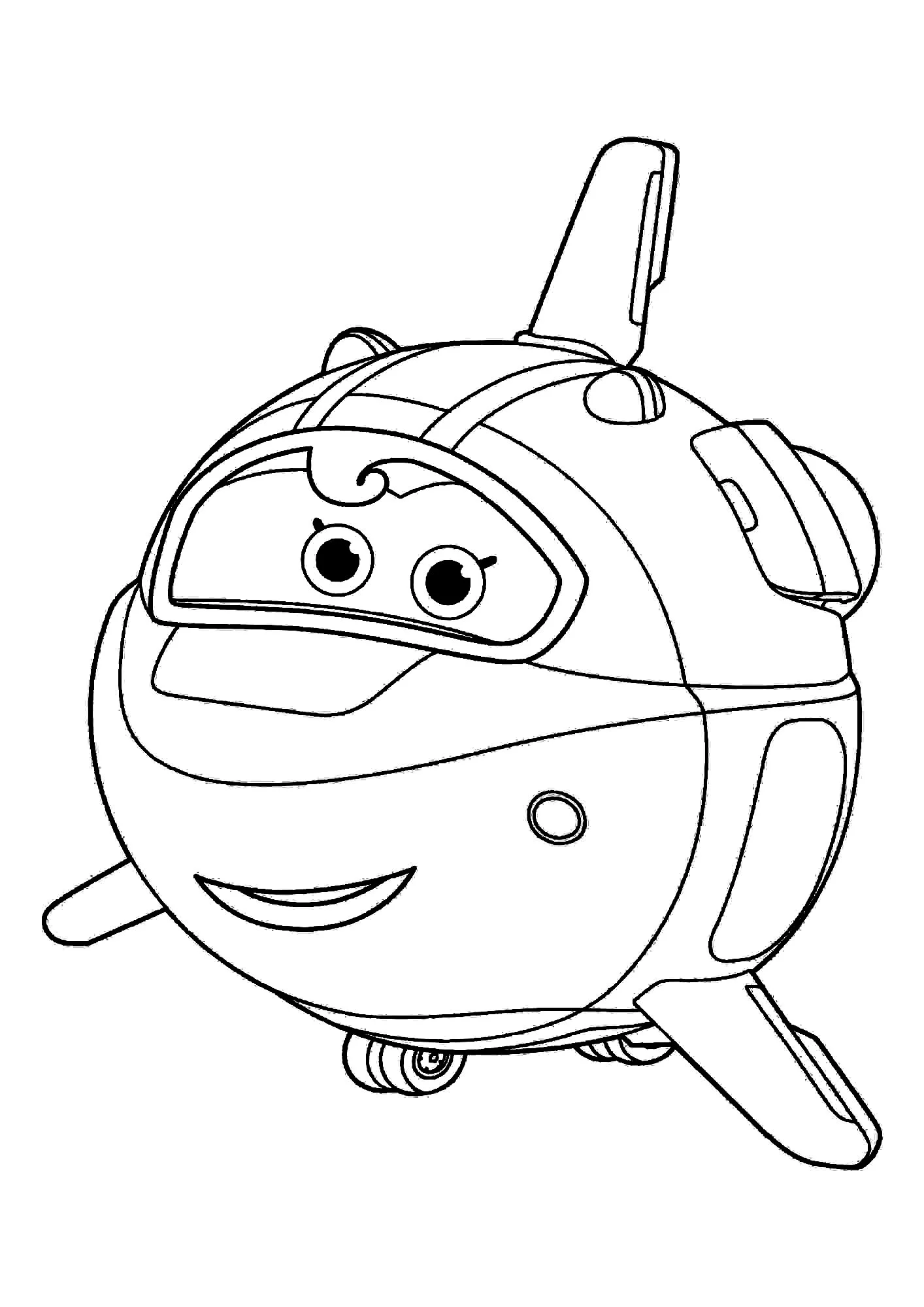 Super Wings Coloring Pages 36
