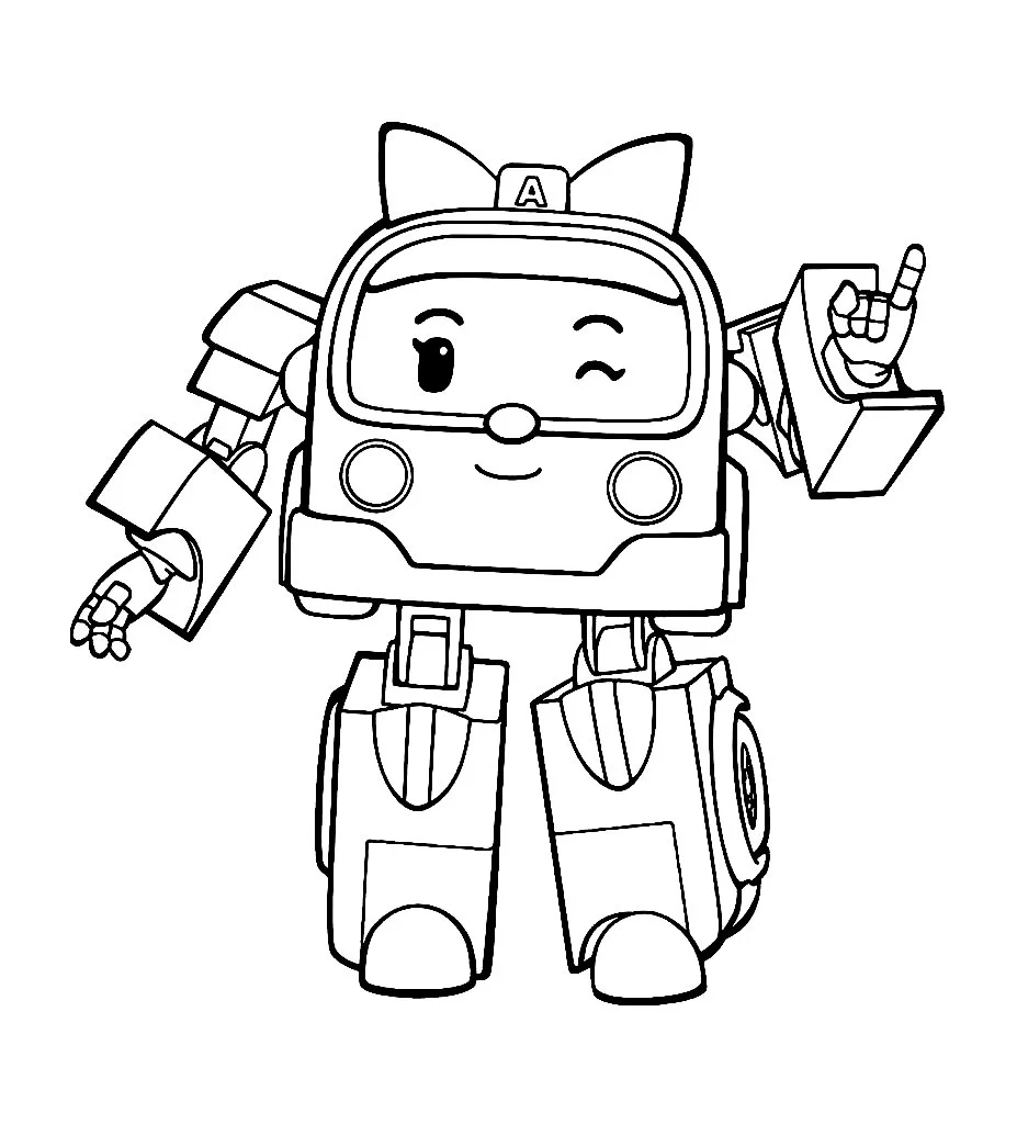 Super Wings Coloring Pages 7