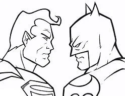 Desenhos de Superman Para Colorir 2
