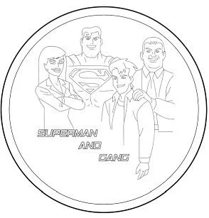 Desenhos de Superman Para Colorir 30