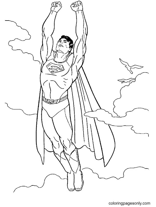 Superman Coloring Pages 83