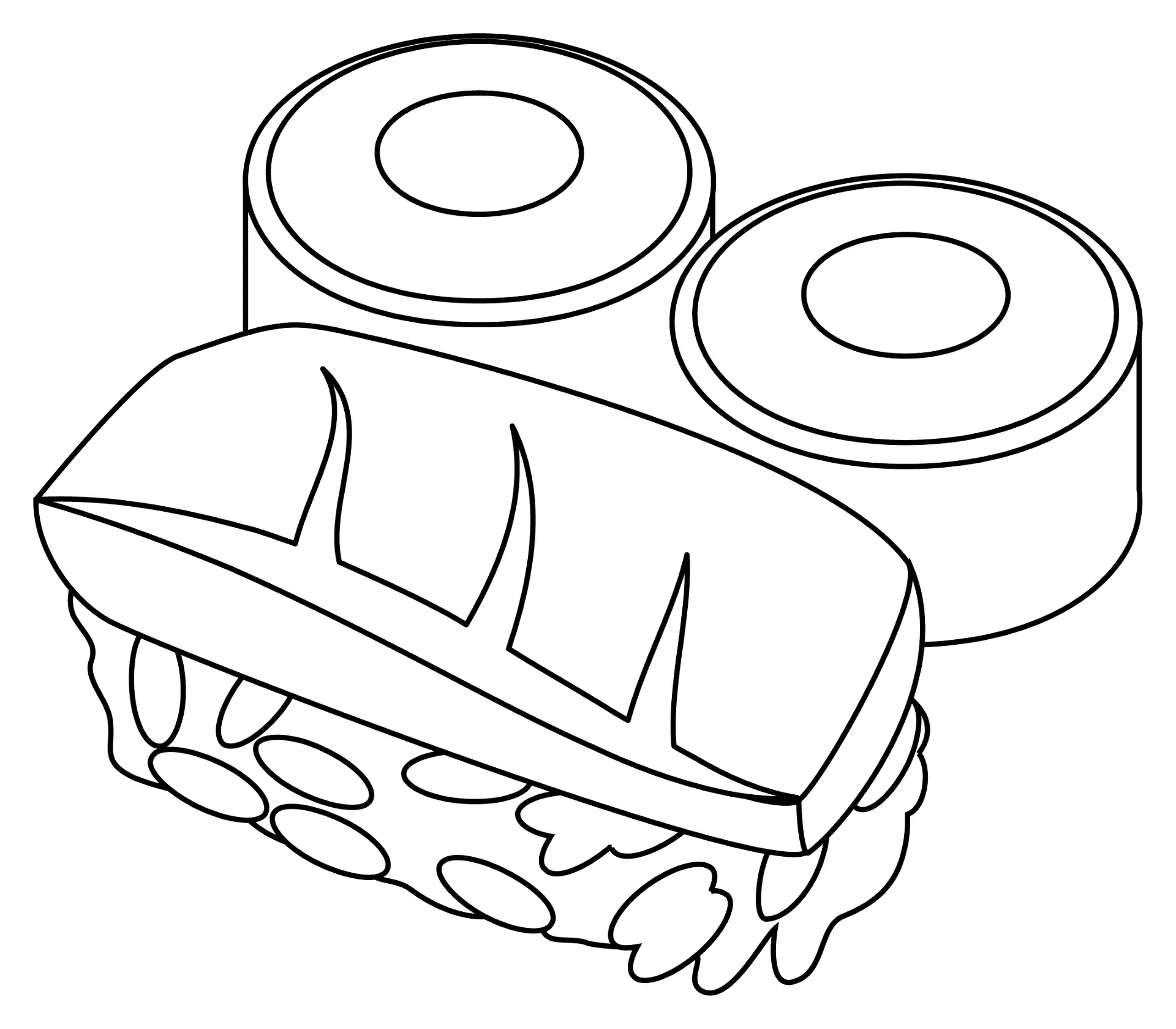 Sushi Para Colorear 21