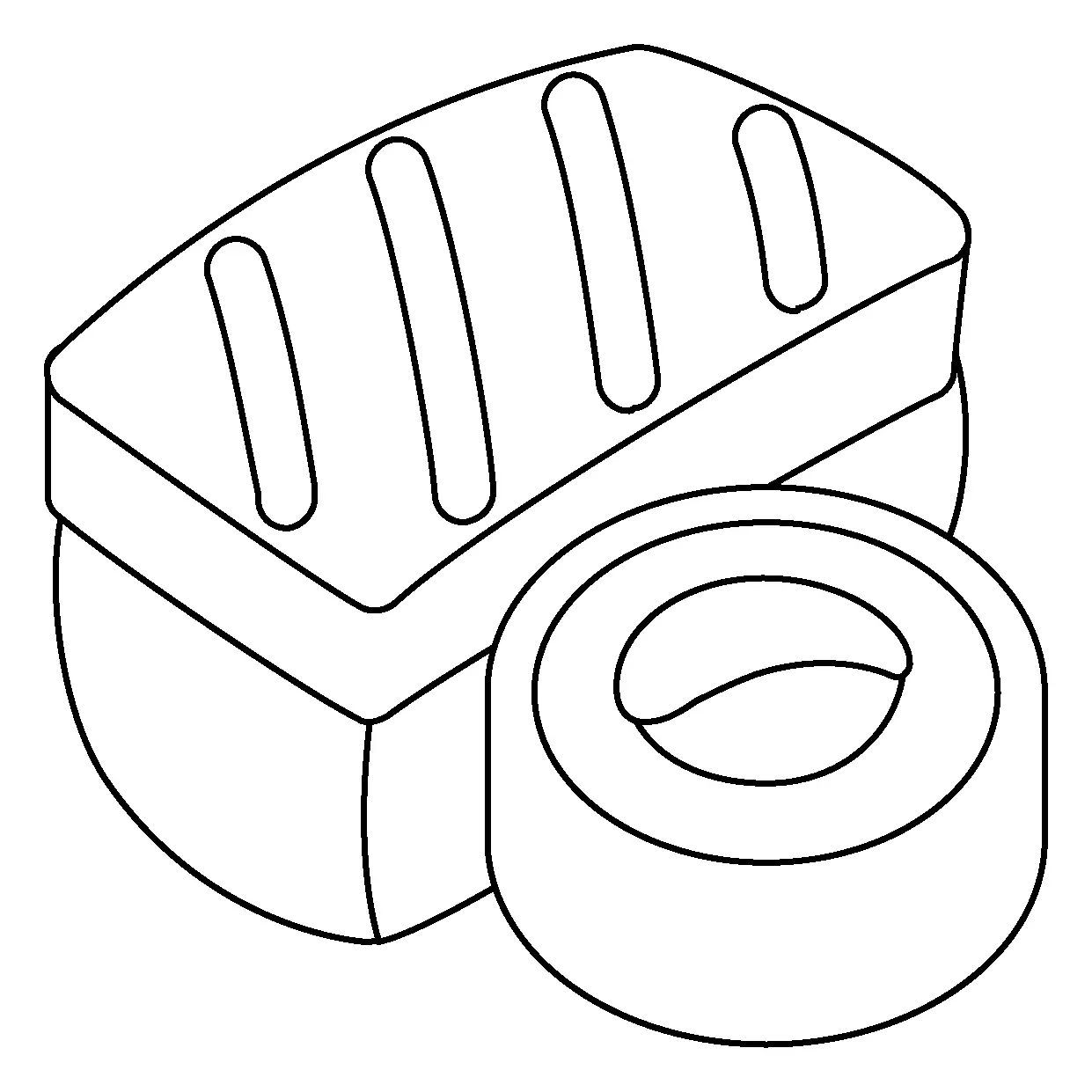 Sushi Para Colorear 22