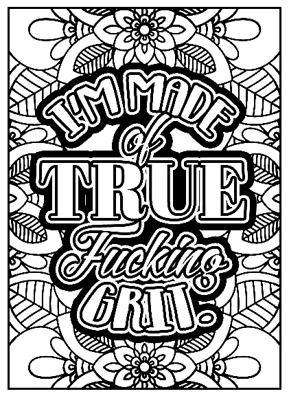 Palabrotas Para Colorear 77