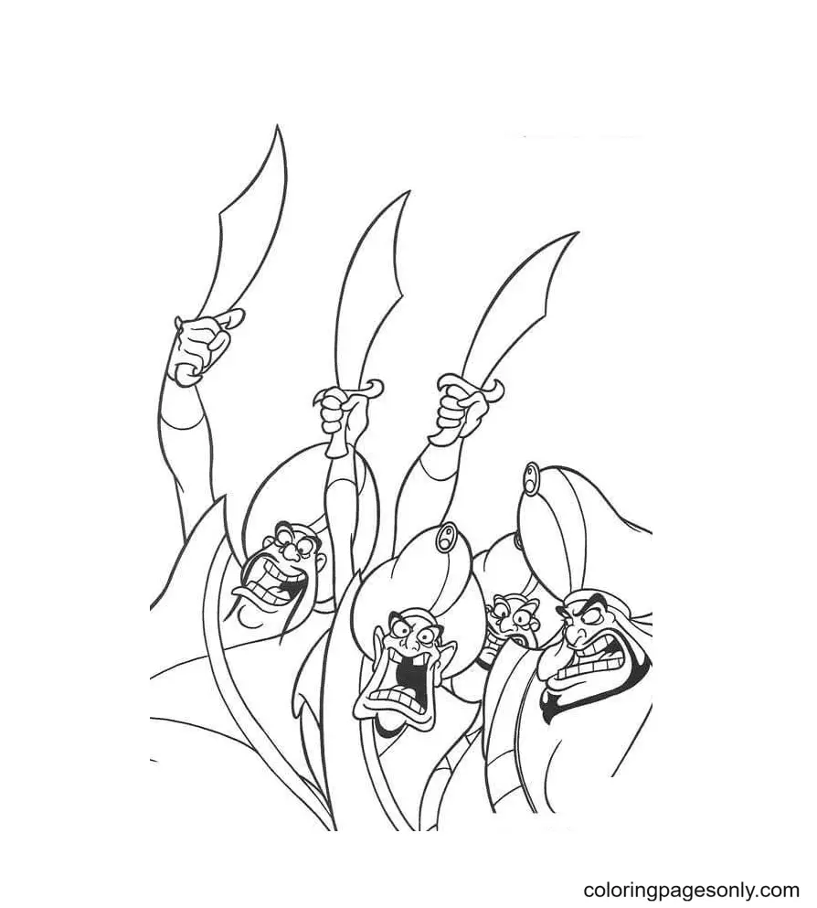 Desenhos de Espada Na Pedra Para Colorir 51