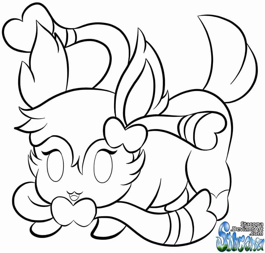 Sylveon Ausmalbilder 13