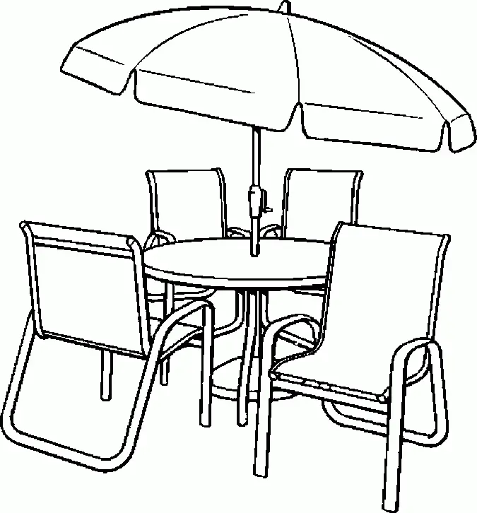 Mesa Para Colorear 13