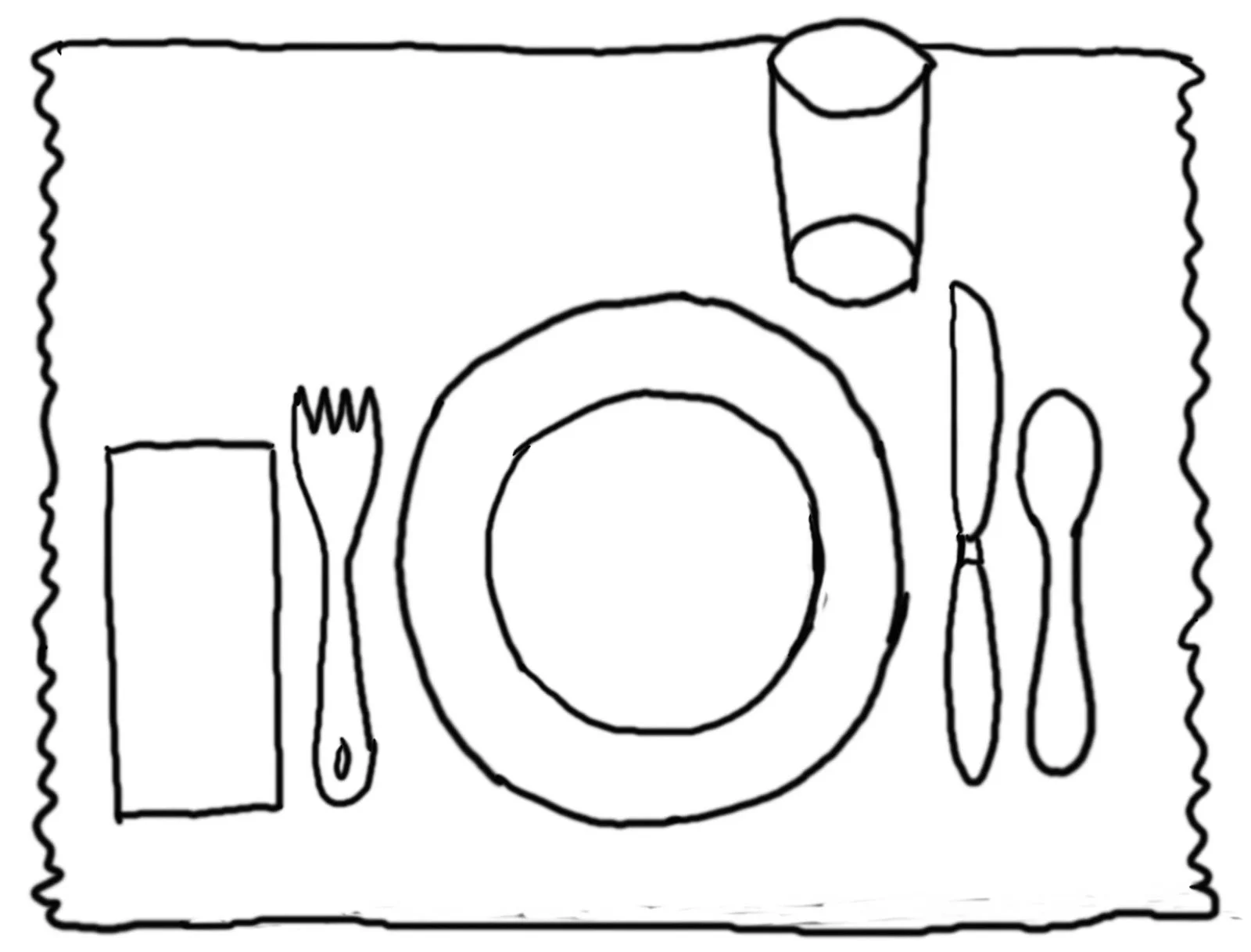 Mesa Para Colorear 14