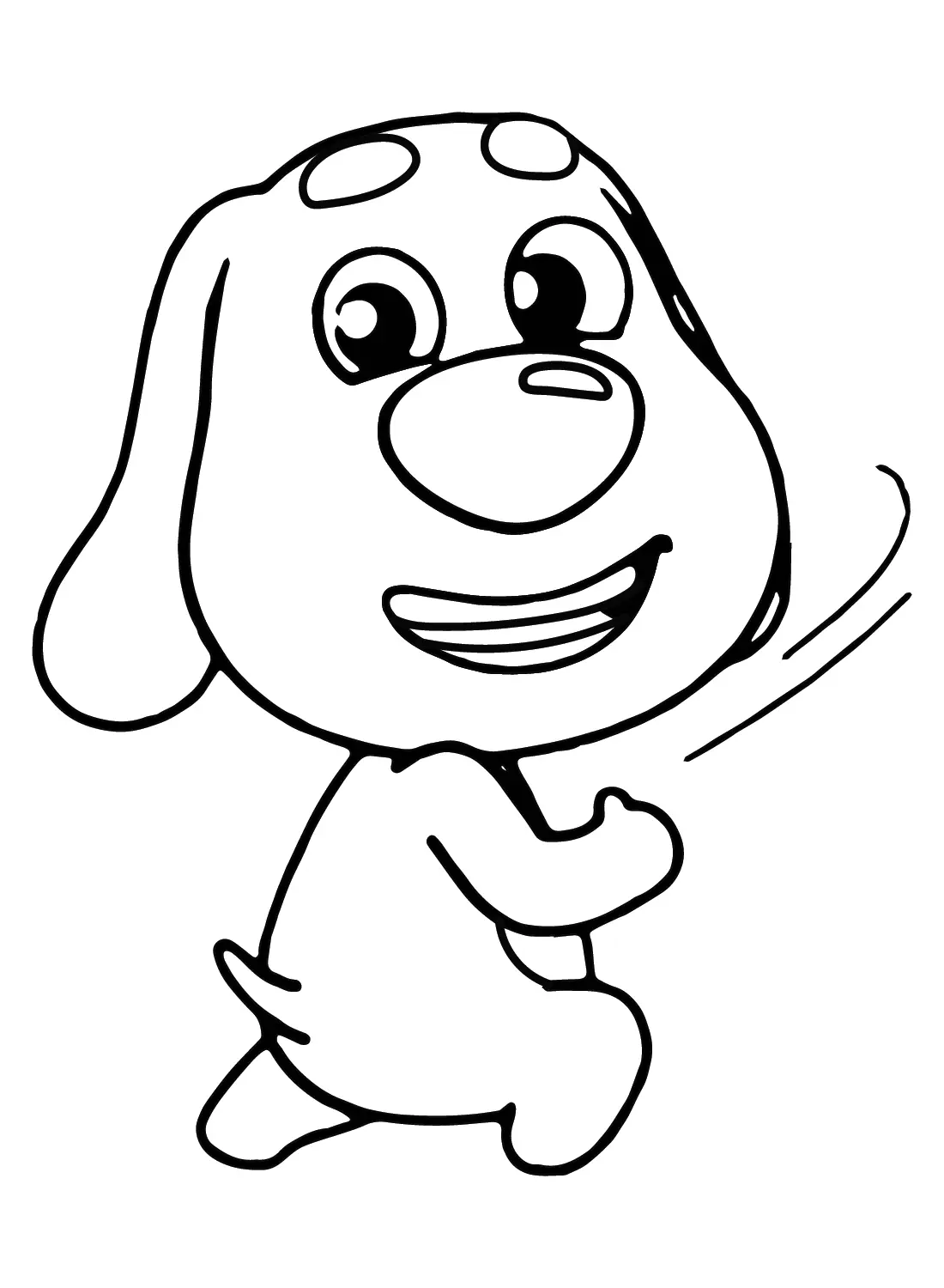 Talking Ben Coloring Pages 12