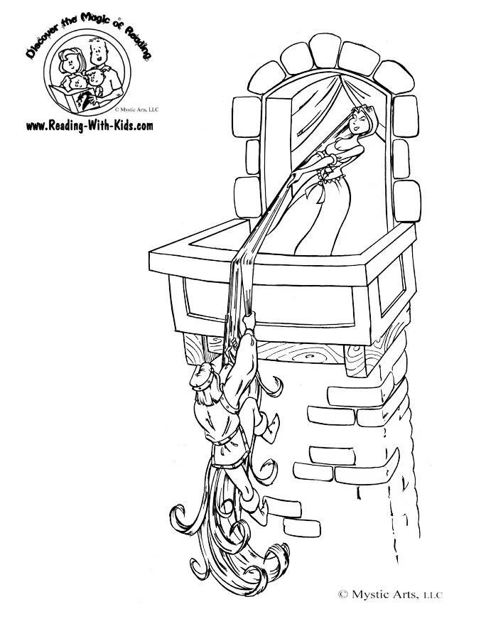 Desenhos de Tangled Para Colorir 29