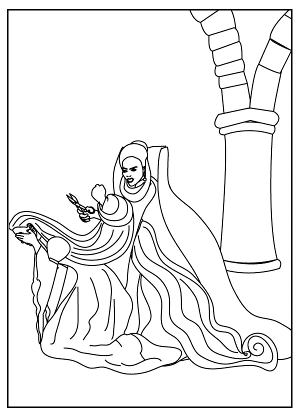 Desenhos de Tangled Para Colorir 37