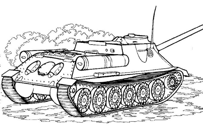 Desenhos de Tanque Do Exercito Para Colorir 31