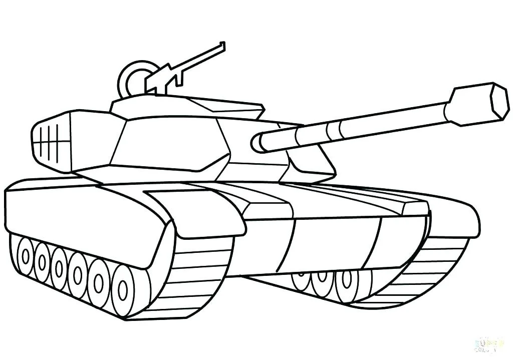 Desenhos de Tanque Do Exercito Para Colorir 33
