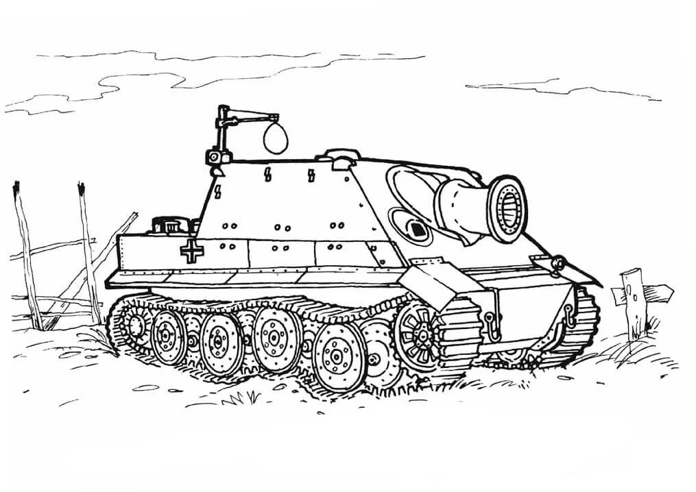 Desenhos de Tanque Do Exercito Para Colorir 36