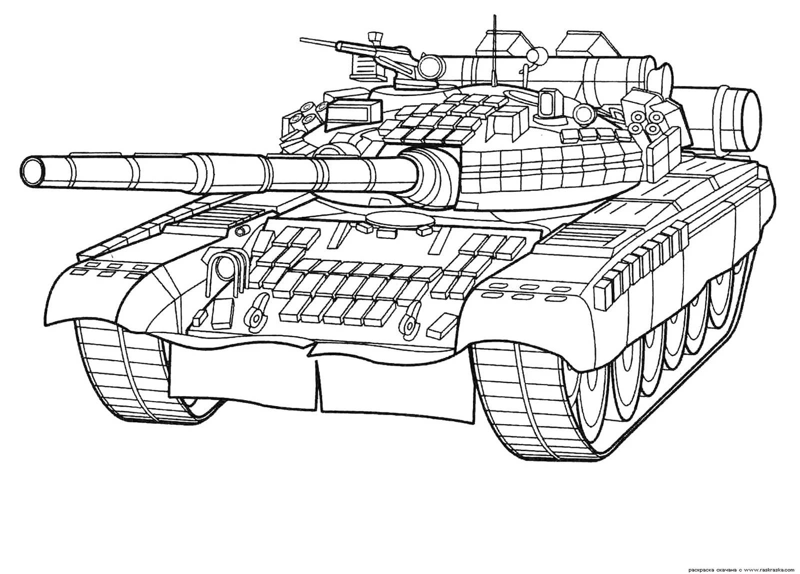 Desenhos de Tanque Do Exercito Para Colorir 5