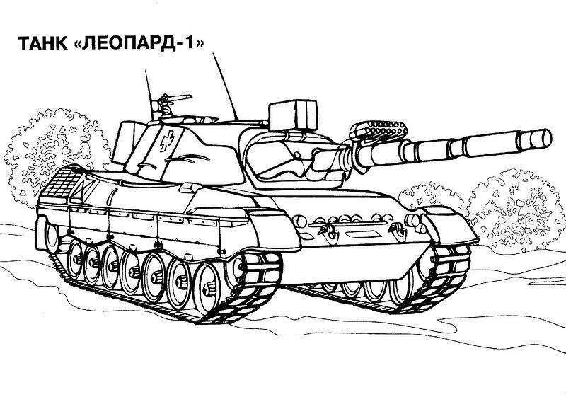 Desenhos de Tanque Do Exercito Para Colorir 85