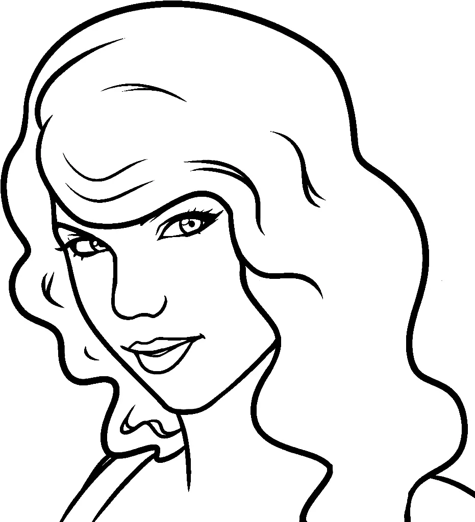 Taylor Swift Ausmalbilder 20