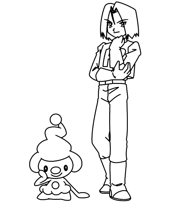 Team Rocket Coloring Pages 18