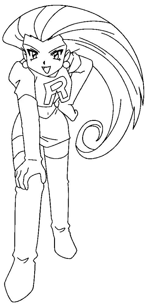 Team Rocket Coloring Pages 28