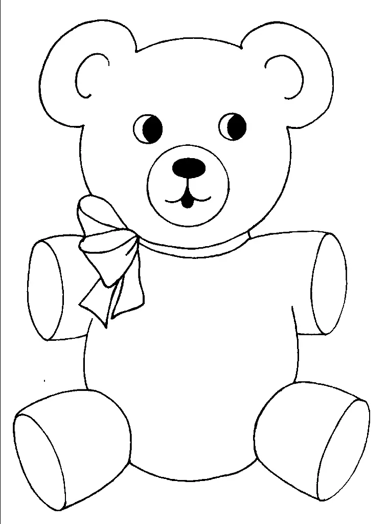 Teddy Bear Ausmalbilder 39