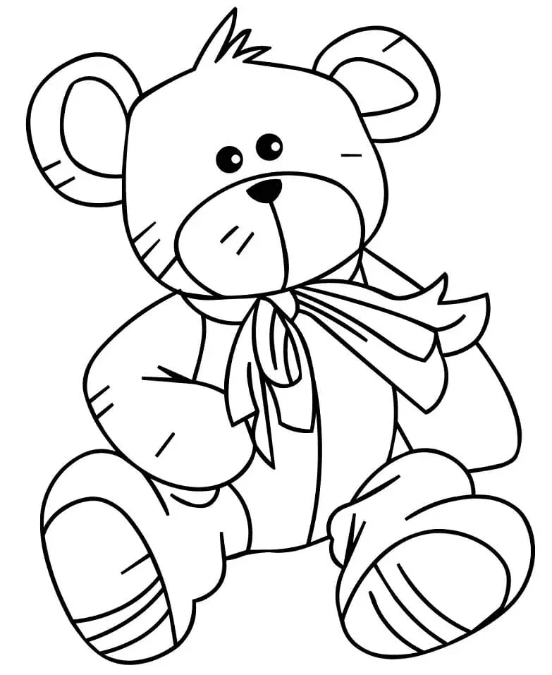 Teddy Bear Ausmalbilder 40