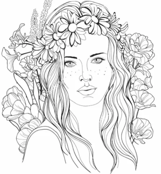 Desenhos de Adolescentes Para Colorir 19