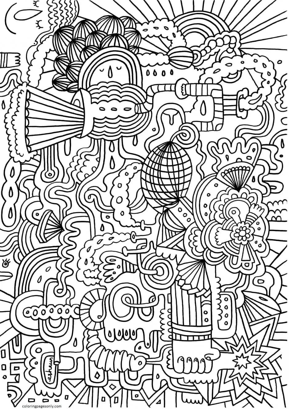 Paginas Para Colorir Adolescentes 35