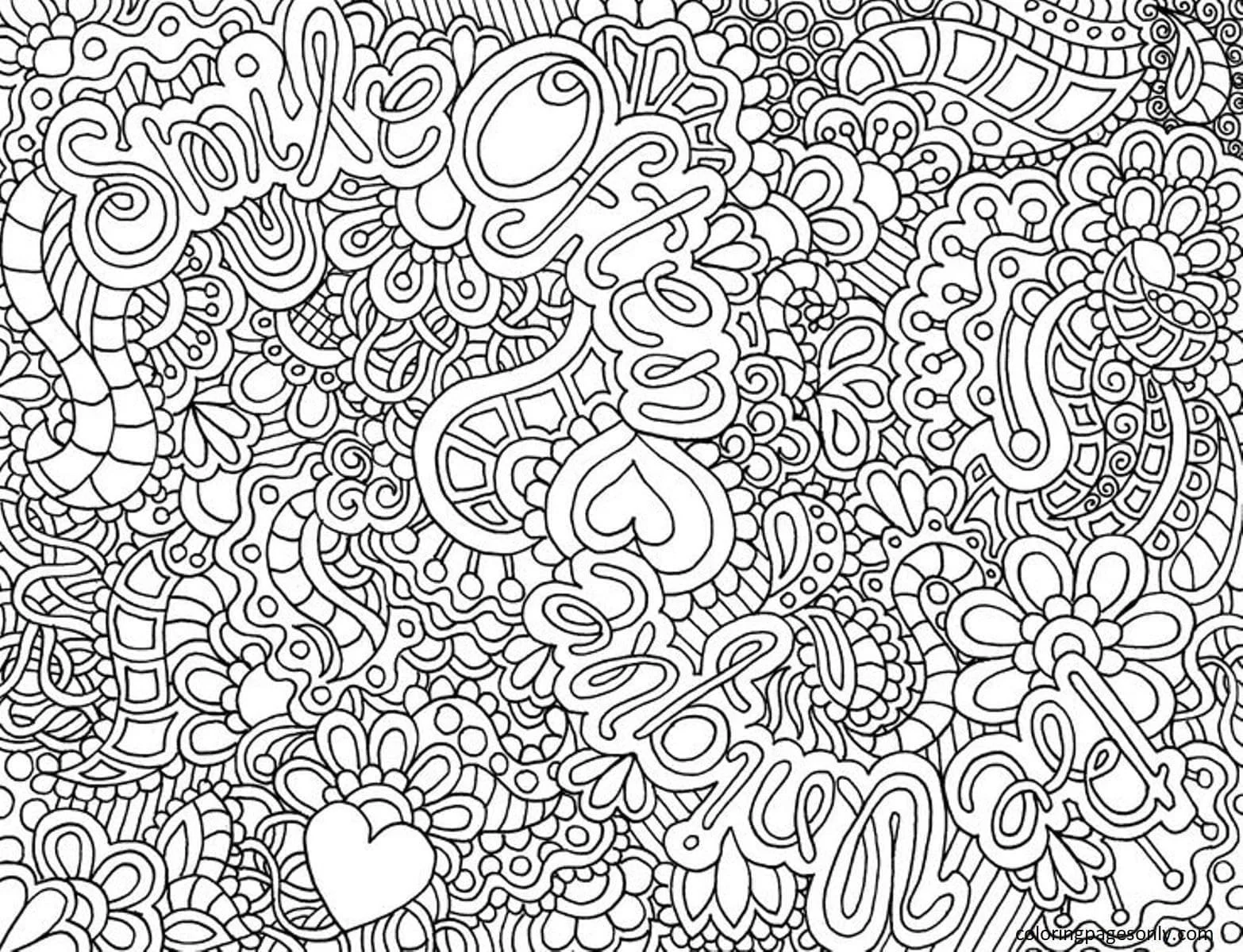 Paginas Para Colorir Adolescentes 70