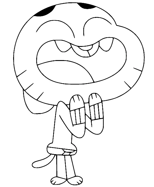 Die erstaunliche Welt von Gumball Ausmalbilder 50