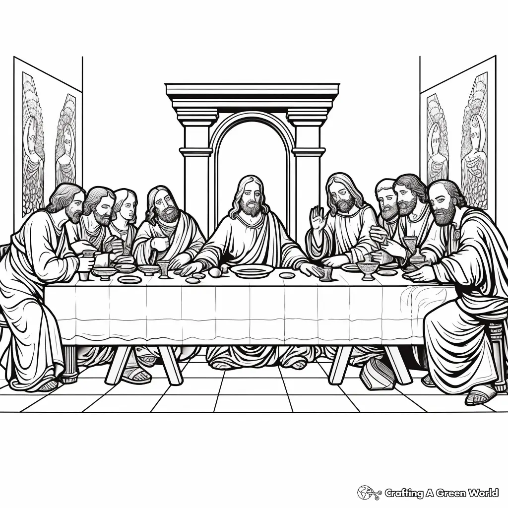 The Birth of Jesus Coloring Pages 36