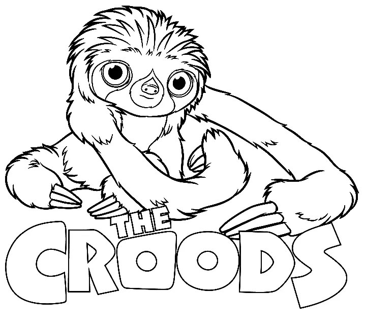 Desenhos de Os Croods Para Colorir 15