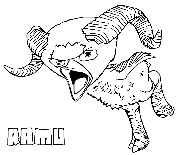 Desenhos de Os Croods Para Colorir 22