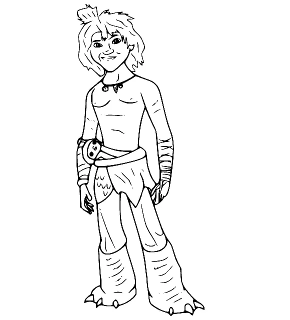 Desenhos de Os Croods Para Colorir 9