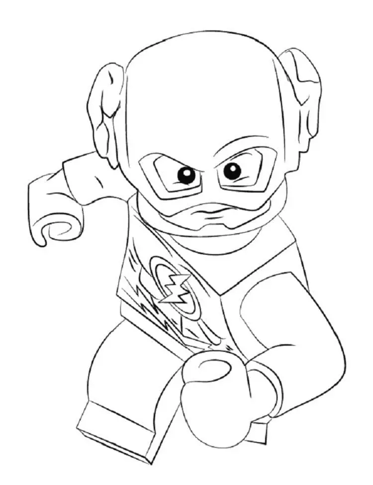 The Flash Coloring Pages 24