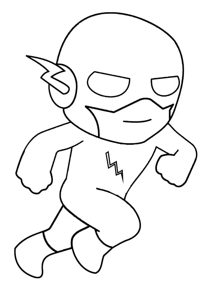 The Flash Coloring Pages 26