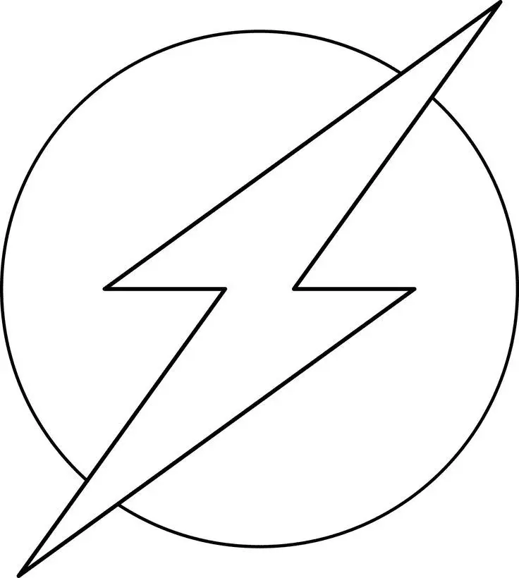 The Flash Coloring Pages 28