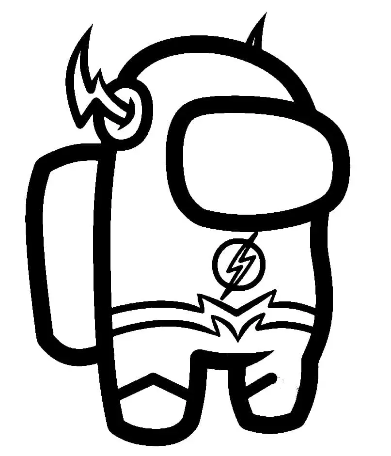 The Flash Coloring Pages 3