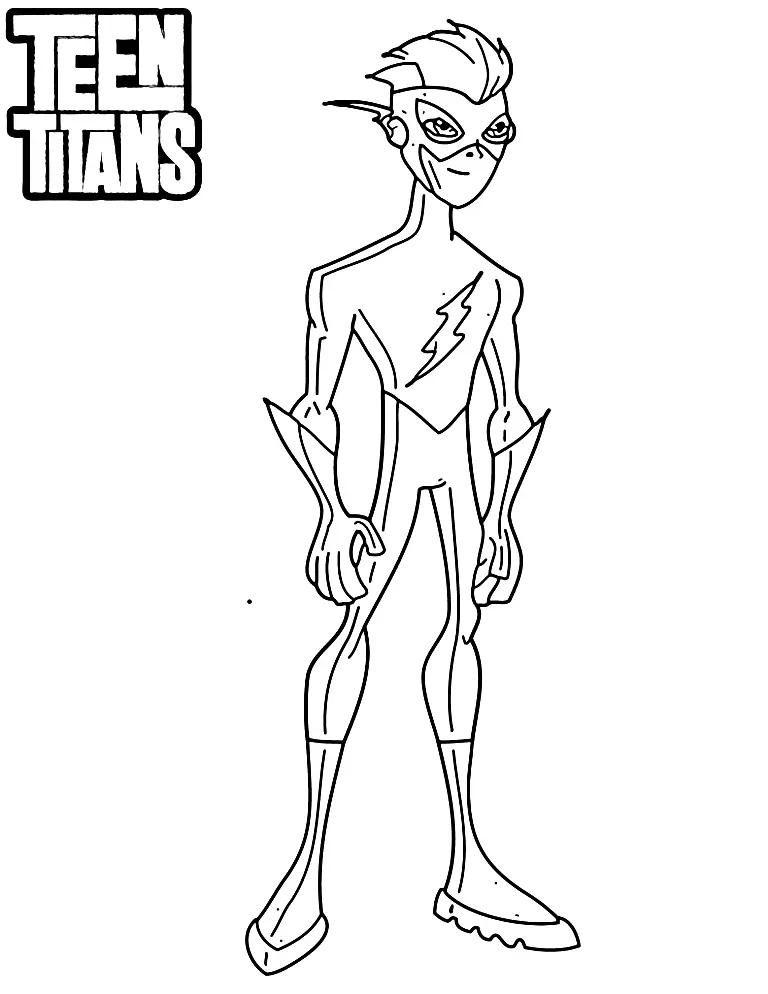 The Flash Coloring Pages 66
