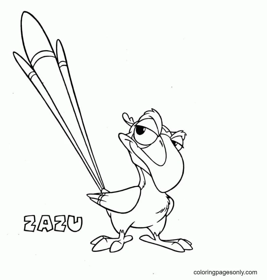 The Lion King Coloring Pages 21