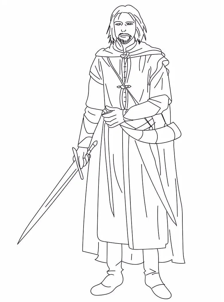 The Lord of the Rings Coloring Pages 110